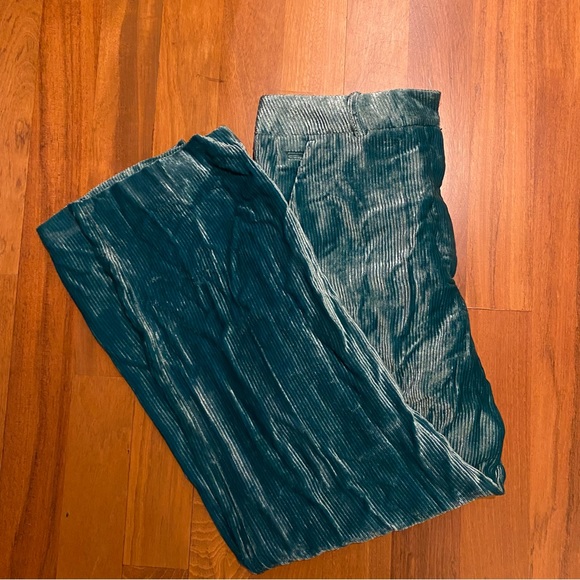 The Kooples Velvet Pants, Size 2, Green - Picture 5 of 10